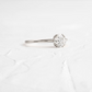 0.7CTW Vintage Prongs Round Cut Moissanite Ring  customdiamjewel   