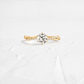 0.70CTW Round Cut Moissanite Twisted Diamond Ring  customdiamjewel   