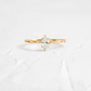 0.33CTW Marquise Cut Moissanite Vintage Prong Ring  customdiamjewel   