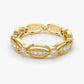 0.48CTW Natural Diamond 14k Vintage Art Deco Diamond Wedding Band  customdiamjewel   