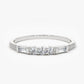 0.23CTW 14k Solid Gold Baguette Cut Natural Diamond Wedding Band  customdiamjewel 10 KT Solid Gold White Gold VVS-EF