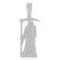 1.00CTW Grim Reaper Diamond Pendant