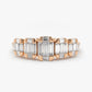 0.71CTW Solid Gold Natural Diamond Antique Engagement Ring  customdiamjewel 10 KT Solid Gold Rose Gold VVS-EF