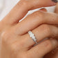 0.71CTW Lab Grown Baguette Diamond Wedding Band  customdiamjewel   