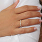0.39CTW Lab Grown Baguette Diamond Wedding Band  customdiamjewel   