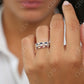 0.39CTW Lab Grown Baguette Diamond Wedding Band  customdiamjewel   