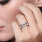 0.39CTW Lab Grown Baguette Diamond Wedding Band  customdiamjewel   