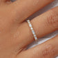 0.39CTW Natural Diamond 14k Gold Micro Pave Wedding Band  customdiamjewel   