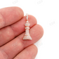 0.66CTW Chess King Diamond Pendant  customdiamjewel   