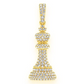0.66CTW Chess King Diamond Pendant  customdiamjewel   