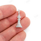 0.66CTW Chess King Diamond Pendant  customdiamjewel   