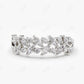 0.50CTW Lab Grown Diamond Stacking Wedding Band  customdiamjewel 10KT White Gold VVS-EF
