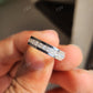 Moissanite Bridal Ring Set Heart Ring Princess Cut Band  customdiamjewel   