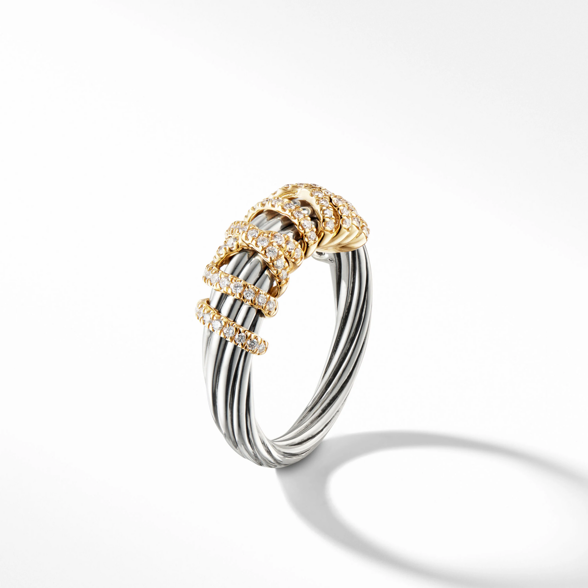 0.33CTW Fancy Pave Natural Diamond Wedding Band  customdiamjewel   