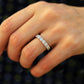 4.00CTW Lab Grown Diamond Eternity Wedding Band  customdiamjewel   