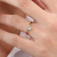 0.31CTW Pear Cut Natural Diamond Bezel Set Antique Engagement Ring  customdiamjewel   