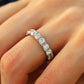 4.00CTW Lab Grown Diamond Eternity Wedding Band  customdiamjewel   
