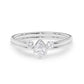 0.31CTW Pear Cut Natural Diamond Bezel Set Antique Engagement Ring  customdiamjewel 10 KT Solid Gold White Gold VVS-EF