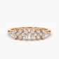 0.57CTW Natural Floral Diamond Solid Gold Antique Engagement Ring  customdiamjewel 10 KT Solid Gold Rose Gold VVS-EF