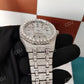 Moissanite Diamond Studded AP Watch customdiamjewel
