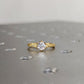 0.50CTW Round Cut Moissanite Vintage Style Ring