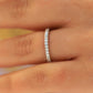 Lab Grown Diamond Eternity Wedding Band  customdiamjewel   