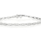 1.00CTW Diamond Angled Hex Link Bracelet  customdiamjewel   