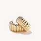 Unique 14K Gold Charlotte Bold Stud Earrings  customdiamjewel   