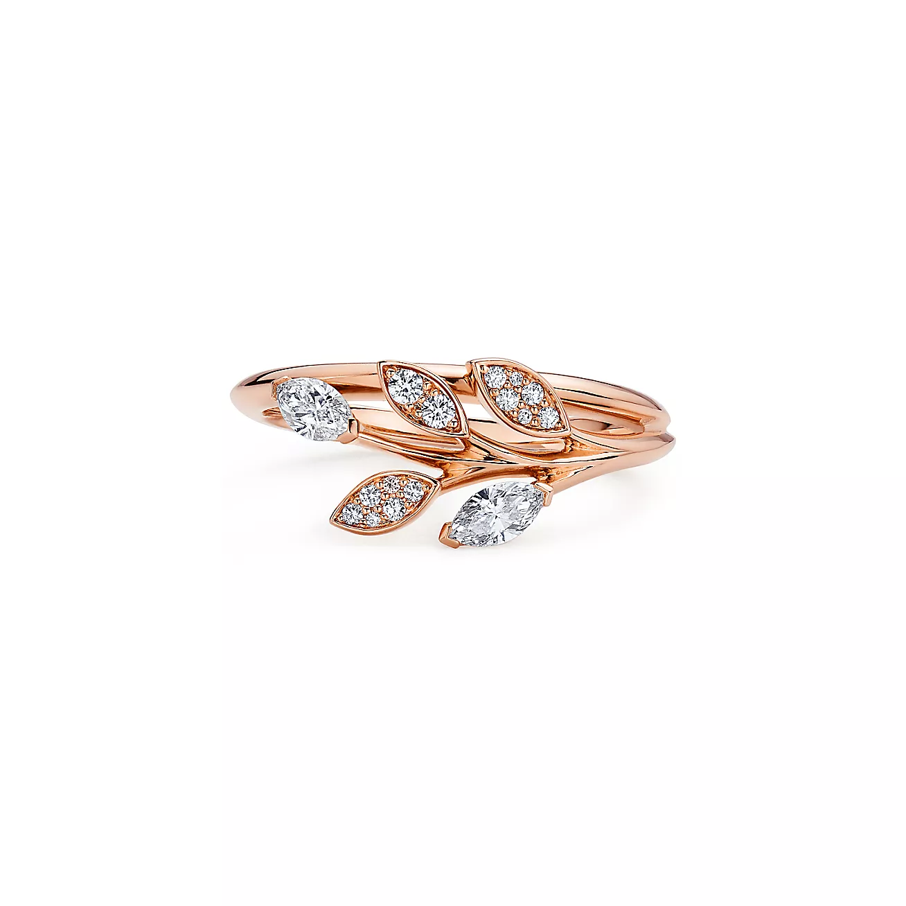 Vintage Floral Design Lab Grown Diamond Wedding Ring  customdiamjewel 10KT Rose Gold VVS-EF