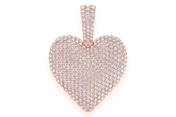 1.25CTW Heart Diamond Pendant