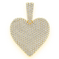 1.25CTW Heart Diamond Pendant
