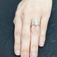 2.80CTW Pear Cut Moissanite Engagement Ring
