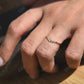 0.15CTW Natural Diamond Curved Shaped Wishbone Band  customdiamjewel   