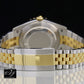 Round Diamond Dial Two Tone Luxury Watch (12CT Approx)