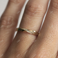 3mm Round Natural Diamond Twisted Wedding Band  customdiamjewel   