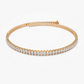 14k Gold Prong Setting Natural Diamond Tennis Bracelet  customdiamjewel 10 KT Solid Gold Rose Gold VVS-EF