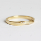 3mm Round Natural Diamond Twisted Wedding Band  customdiamjewel   
