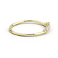 0.15CTW Natural Diamond Curved Shaped Wishbone Band  customdiamjewel   