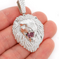 3.20CTW Cluster Roaring Lion Head Pendant  customdiamjewel   