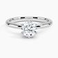 2CT Lab Grown Diamond Six Prong Solitaire Engagement Ring  customdiamjewel   