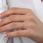 0.32CTW Natural Diamond Channel Setting Thin Wedding Band  customdiamjewel   