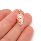 0.25CTW Diamond EDO Mask Pendant  customdiamjewel   