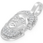 0.25CTW Diamond EDO Mask Pendant  customdiamjewel   