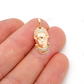0.25CTW Diamond EDO Mask Pendant  customdiamjewel   