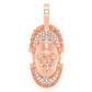 0.25CTW Diamond EDO Mask Pendant  customdiamjewel   