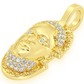 0.25CTW Diamond EDO Mask Pendant  customdiamjewel   