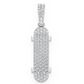 0.33CTW Diamond Skateboard Pendant  customdiamjewel   