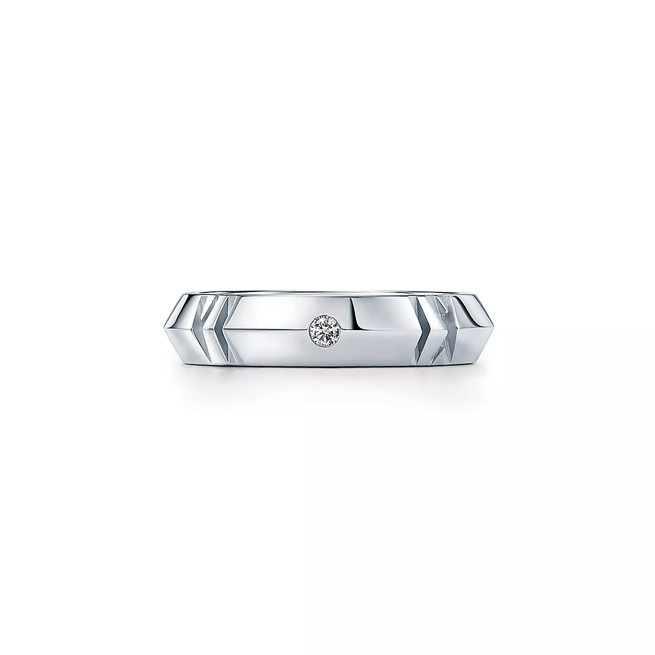 Round Bezel Solitaire Lab Grown Diamond Wedding Band  customdiamjewel 10KT White Gold VVS-EF