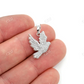 0.65CTW Dove Bird Fully Iced Out Pendant customdiamjewel