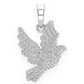 0.65CTW Dove Bird Fully Iced Out Pendant customdiamjewel